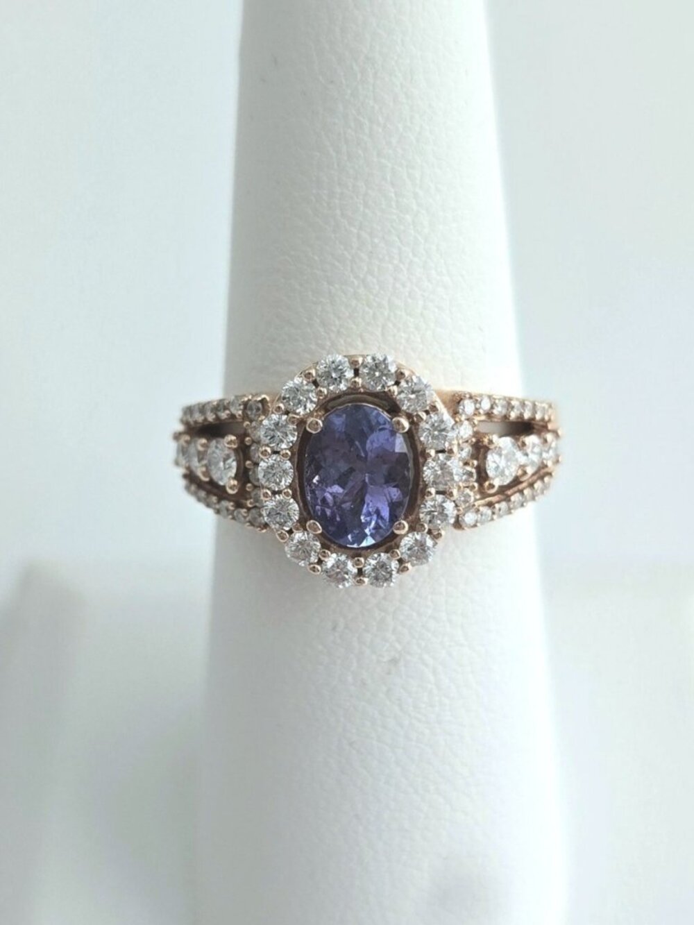 Le Vian Very Rare Trunk Show Blueberry Tanzanite Ring Size 6.75 - only 3 made!